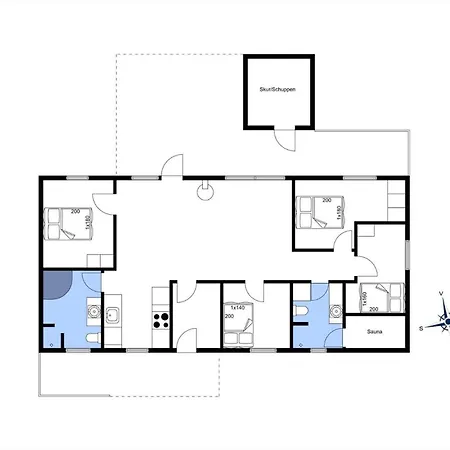 219-thisted-fiskervej-16 Дом отдыха *