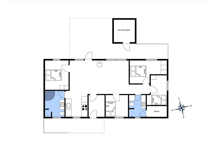 219-thisted-fiskervej-16 Σπίτι διακοπών *